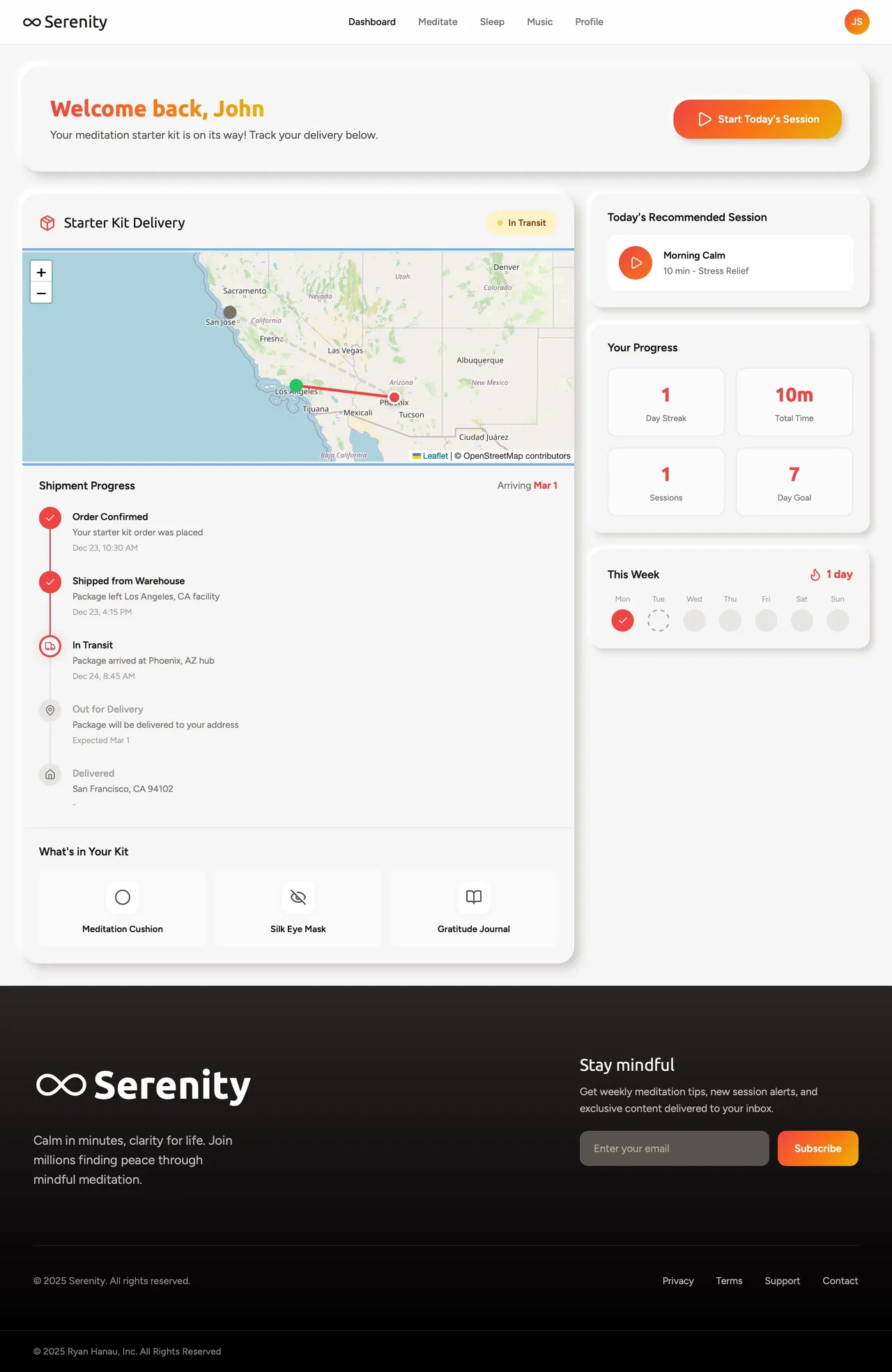 Onboarding · step 6 of 6
